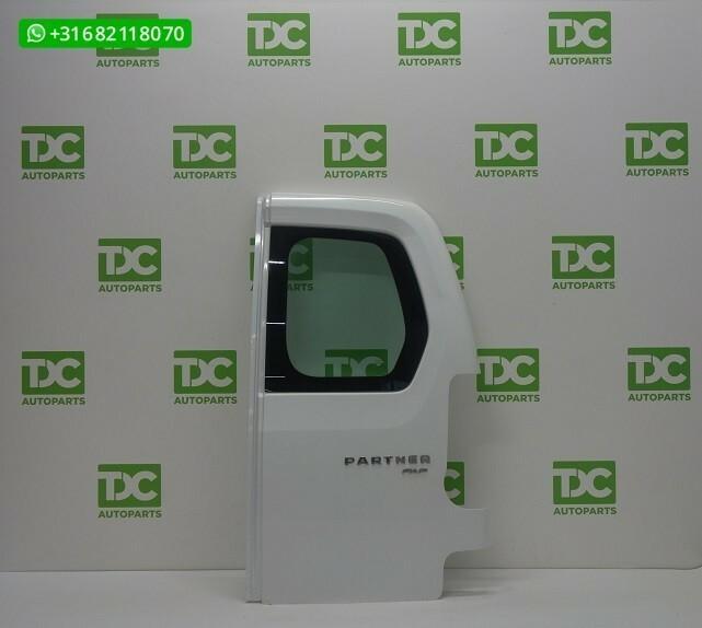 Peugeot Partner ('08-'16) Achterdeur rechts met ruit wit, Auto-onderdelen, Carrosserie, Deur, Peugeot, Achter, Rechts, Gebruikt