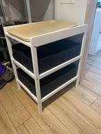 Verzorgingstafel baby met mandjes en kussen, Ophalen, Zo goed als nieuw, Tafel