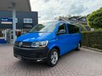 VW T6 Caravelle 2.0 TDi 4 Motion Highline DSG 9 ZIT, Auto's, Volkswagen, Automaat, Monovolume, 4 cilinders, Blauw
