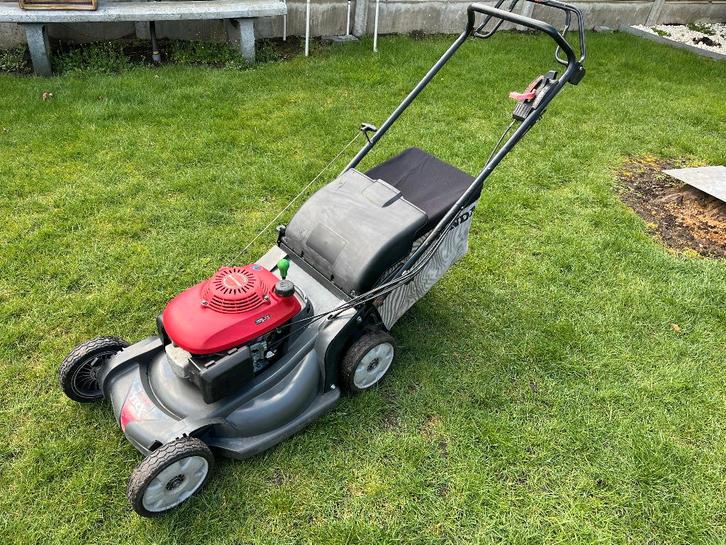 Grasmaaier honda hrx 537mulcher zelftrekker 6pk, Tuin en Terras, Grasmaaiers, Gebruikt, Benzine-grasmaaier, 50 cm of meer, Cirkelmaaier