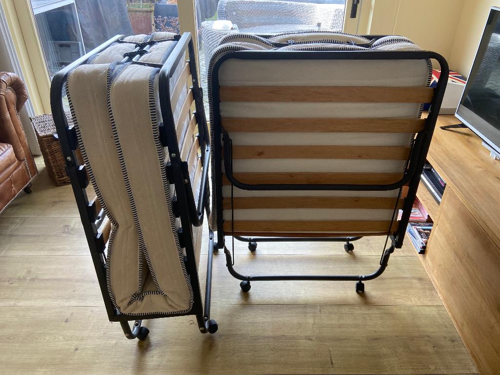 Lits pliables, Maison & Meubles, Chambre à coucher | Lits, Une personne, Utilisé, Métal, 190 cm ou moins