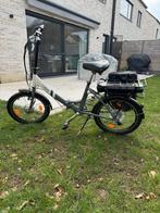 Elektrische vouwfiets, Fietsen en Brommers, Fietsen | Vouwfietsen, Ophalen, Zo goed als nieuw, Totaal opvouwbaar, Versnellingen