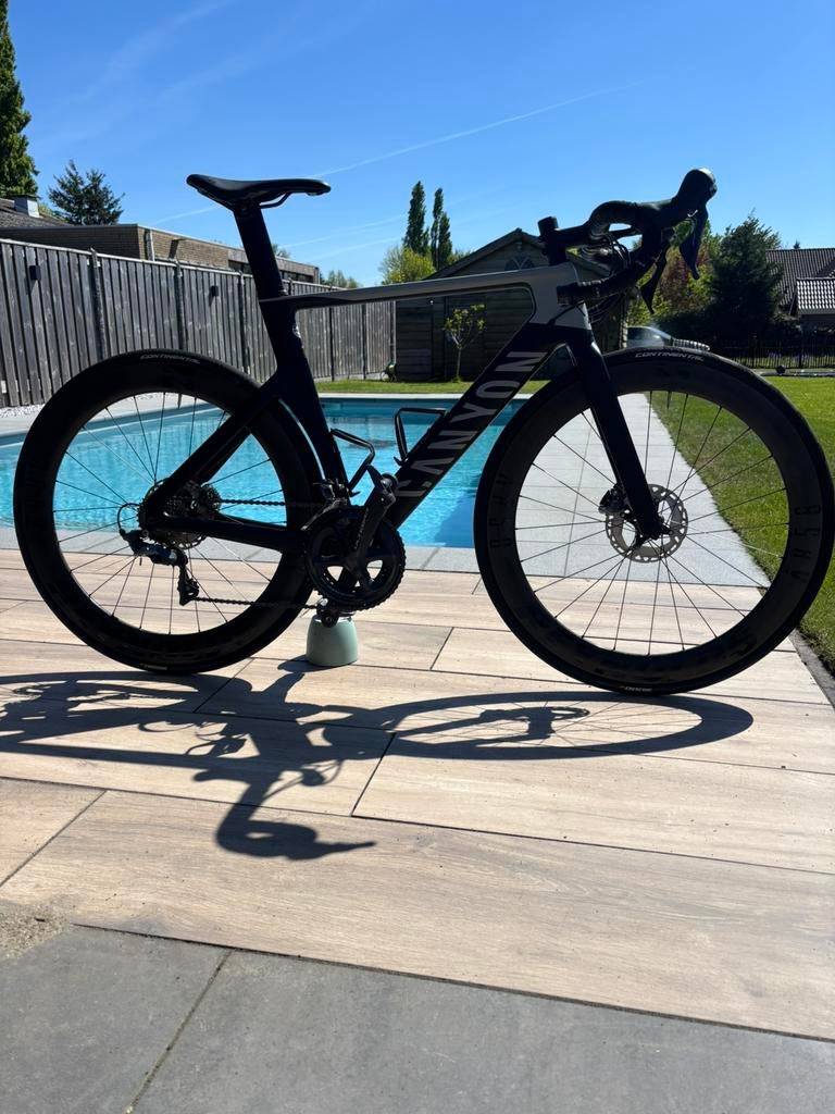 Canyon Aeroad CF SL M Ultegra racefiets met Reynolds velgen, Ophalen of Verzenden, Zo goed als nieuw, Carbon