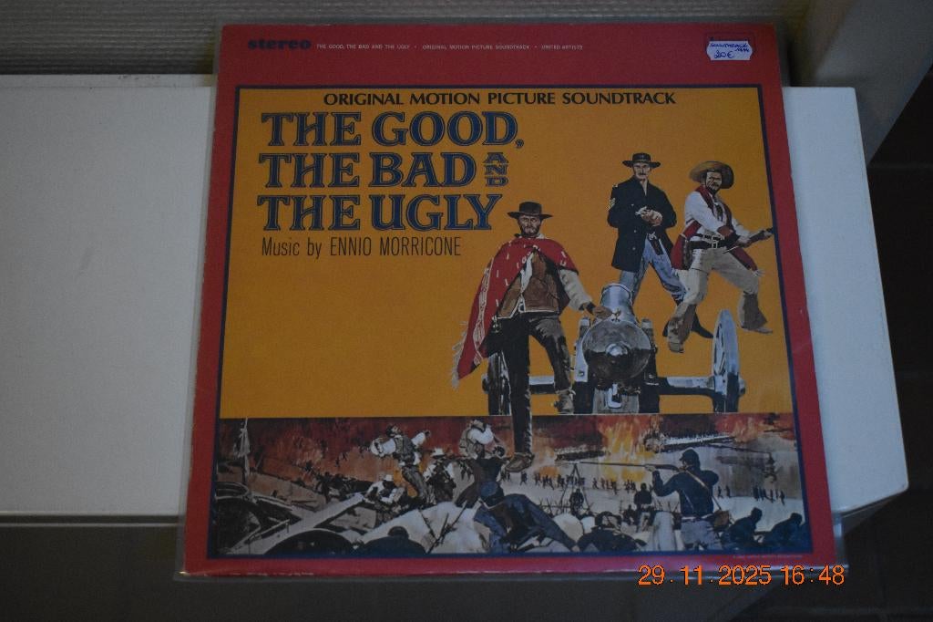 LP : The Good, the bad and the Ugly - 1974 (Soundtrack), Cd's en Dvd's, Ophalen of Verzenden, Gebruikt