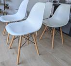 Eames replica eetkamerstoelen (4 stuks), Design, Enlèvement, Utilisé, Bois