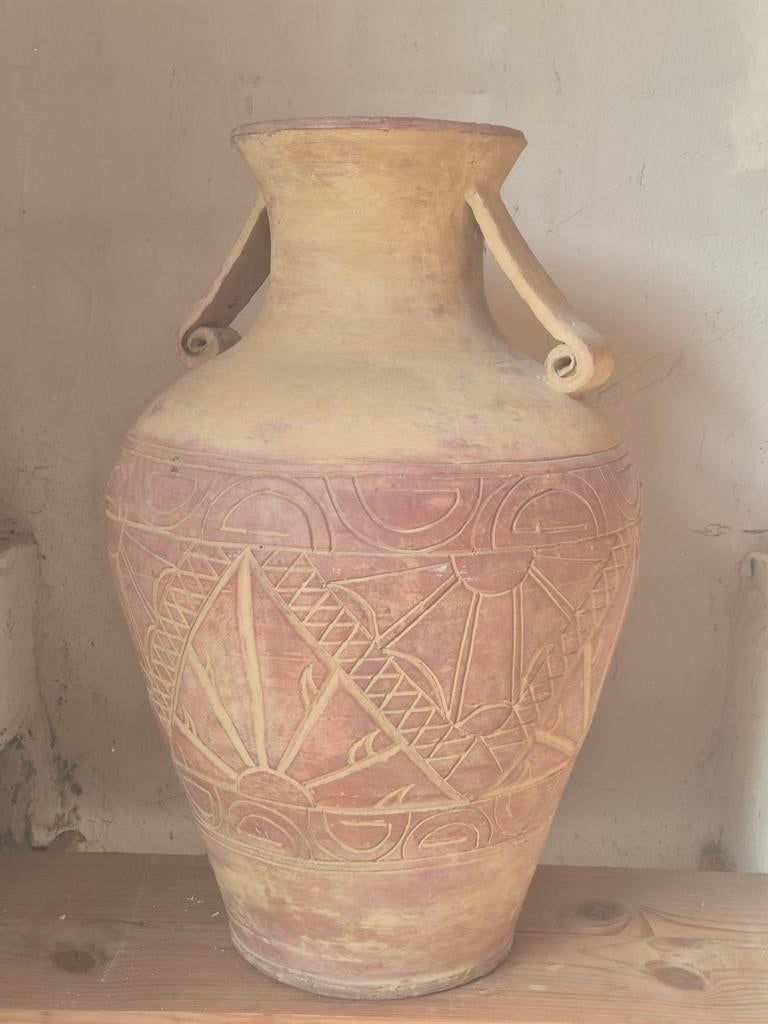 kruik aardewerk, Ophalen