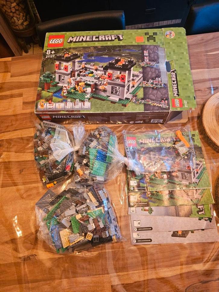 Lego minecraft 21127 The Fortress, Enfants & Bébés, Jouets | Duplo & Lego, Utilisé, Lego, Enlèvement ou Envoi