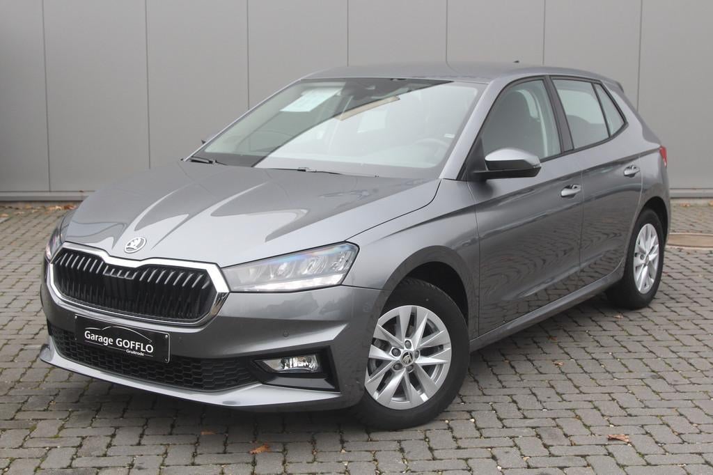 Skoda Fabia 1.0 TSI - 25.000KM - 2024, Argent ou Gris, Achat, Noir, 5 portes