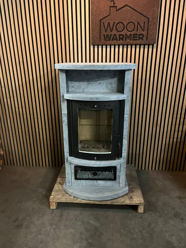 25004 Poêle en stéatite Odense 7kw, Maison & Meubles, Poêles, Utilisé, Autoportant, Poêle à bois, Bois, Enlèvement