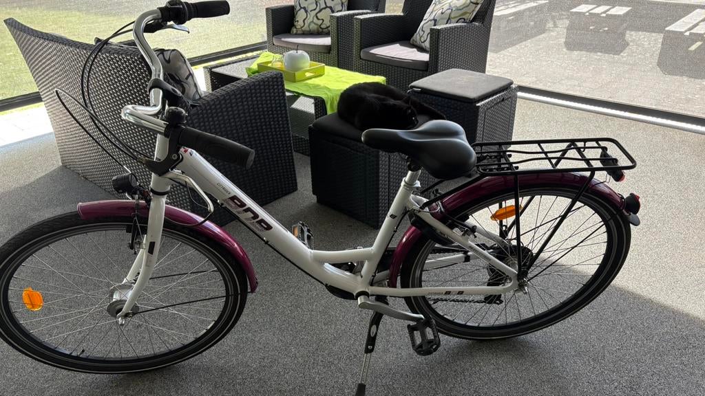 BNB cityrider 26 inch meisjes fiets, Ophalen, Gebruikt, 26 inch of meer, Versnellingen