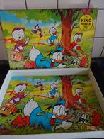King, Walt disney retro puzzel 70 stuks, Ophalen of Verzenden, Meer dan 50 stukjes