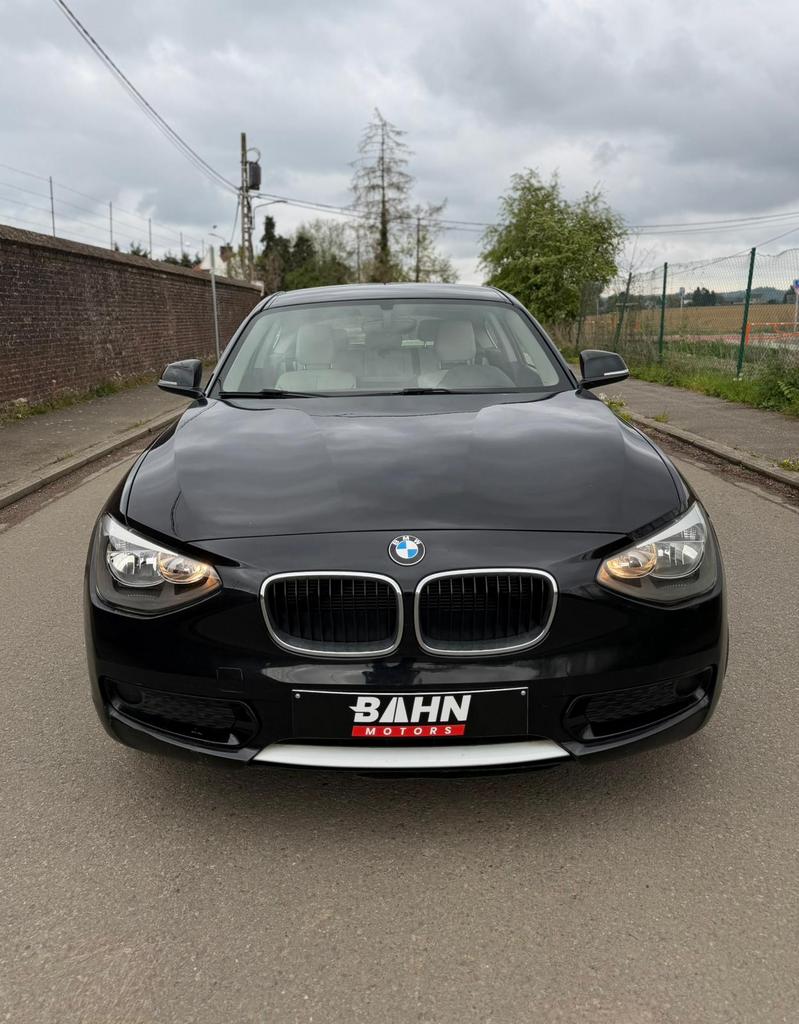 BMW 1-serie, Auto's, BMW, Euro 5, Zwart, Bedrijf, 5 deurs
