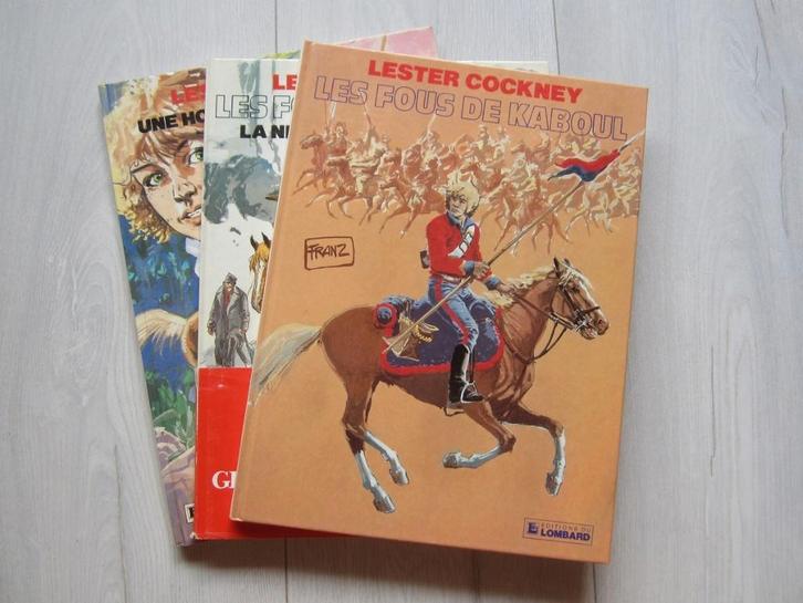 Lester Cockney - titres et prix dans l'annonce, Boeken, Stripverhalen, Zo goed als nieuw, Meerdere stripboeken, Ophalen of Verzenden