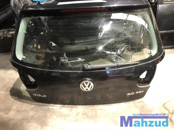 Golf 5 zwart LC9Z achterklep achterdeur, Auto-onderdelen, Carrosserie, Deur, Volkswagen, Achter, Gebruikt