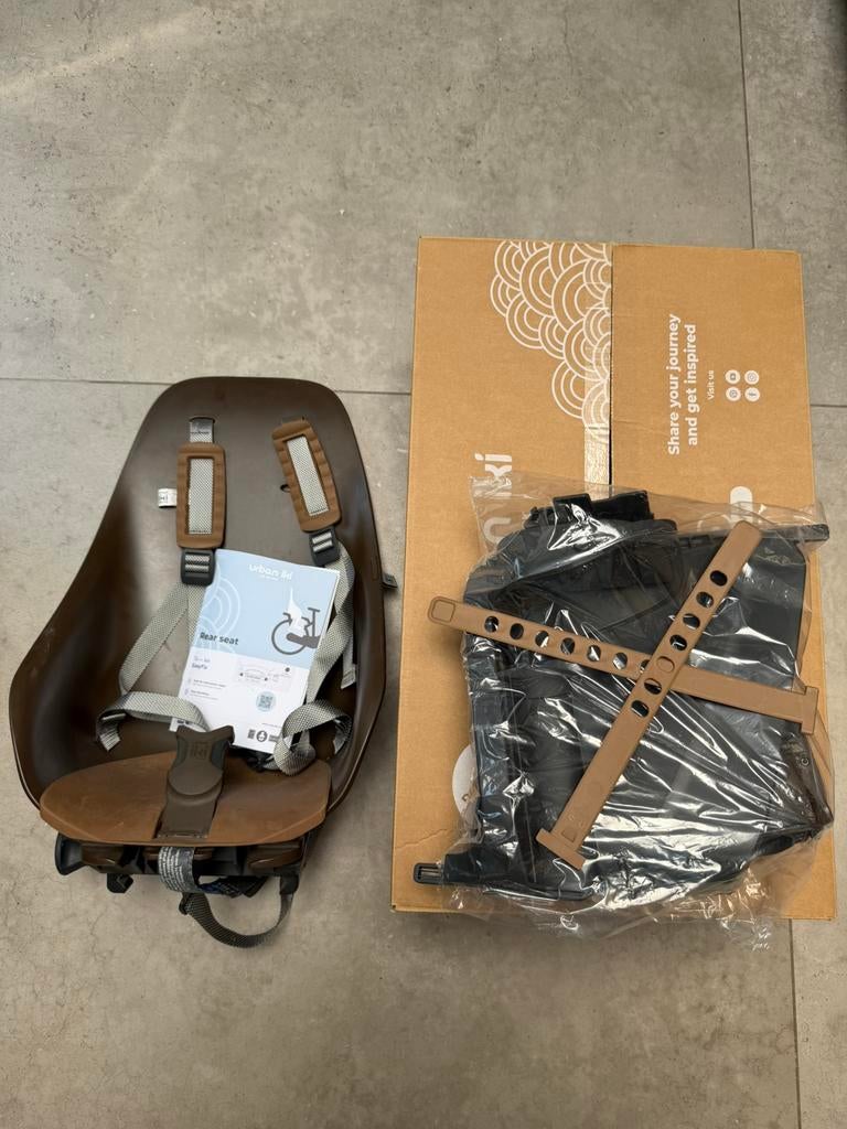 Siège arrière Urban Iki Ta-Ke., Vélos & Vélomoteurs, Accessoires vélo | Sièges de vélo, Enlèvement, Comme neuf, Siège arrière