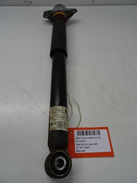 SCHOKBREKER RECHTS ACHTER Seat Leon (1P1) (01-2005/08-2013), Auto-onderdelen, Ophanging en Onderstel, Seat, Gebruikt