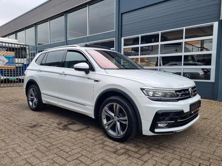 Volkswagen Tiguan Allspace R-Line 7 Zits 2.0 benzine 4Motion, Auto's, Volkswagen, Bedrijf, Te koop, Tiguan, ABS, Achteruitrijcamera