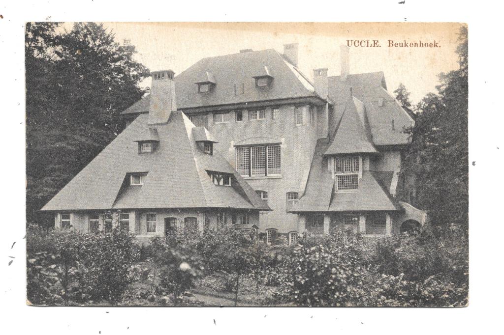 Uccle NA194: Beukenhoek 1910, Collections, Cartes postales | Belgique, Envoi, Avant 1920, Affranchie, Bruxelles (Capitale)