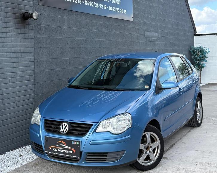 VW POLO 1.4i 16v 146 000KM CARPASS 2006 5 PORTES AIRCO, Autos, Volkswagen, Entreprise, Polo, Essence, Euro 4, Hatchback, 5 portes