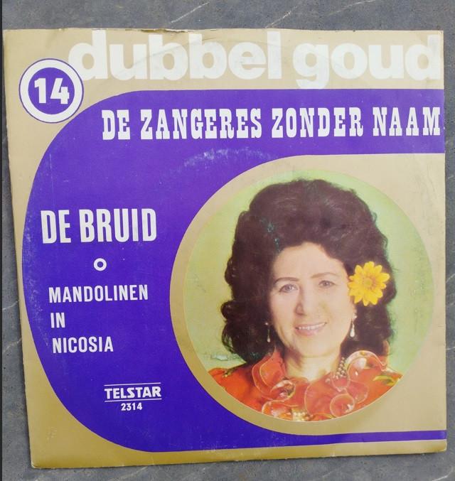 †DE ZANGERES ZONDER NAAM: "De bruid", Pochette photo, Enlèvement ou Envoi
