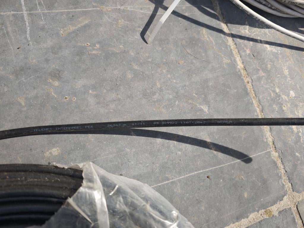 Coax en utp kabel, Ophalen, Nieuw, Kabel of Snoer