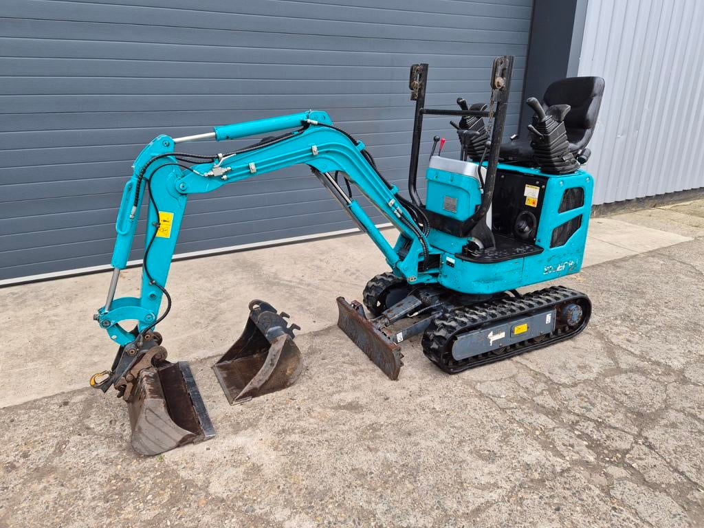 Minipelle et excavatrice Sunward SWE10, Enlèvement