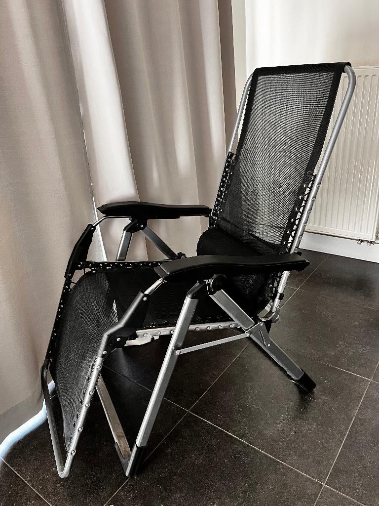 Tuinzetel/relax, Tuin en Terras, Ophalen, Zo goed als nieuw, Inklapbaar