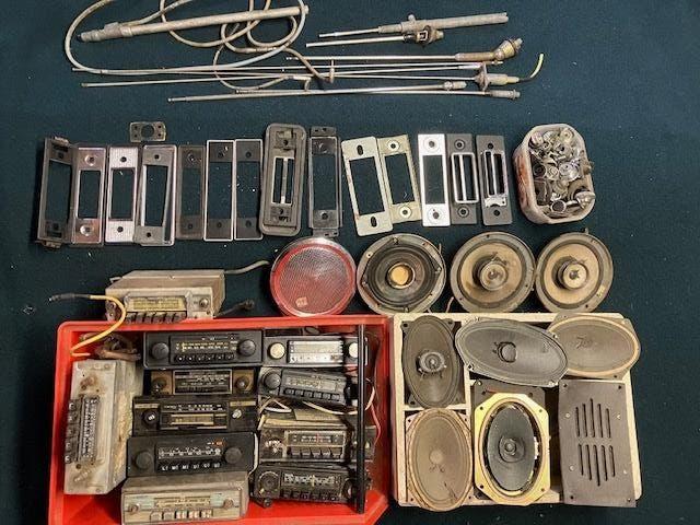 Verzameling autoradio's uit de 1960's, Ophalen of Verzenden, Gebruikt