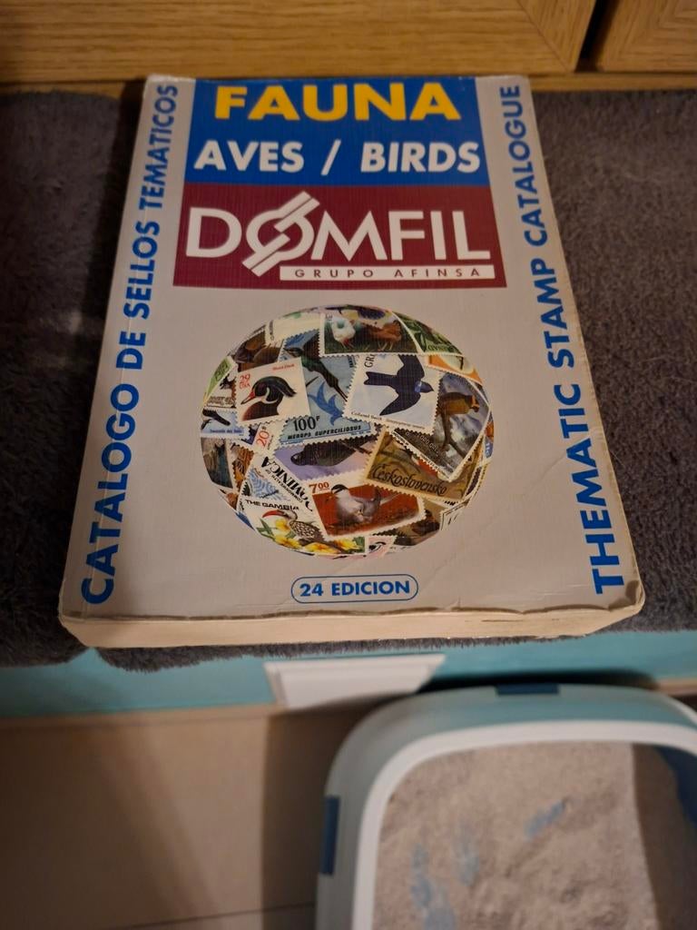 Postzegelcatalogus vogels, Ophalen