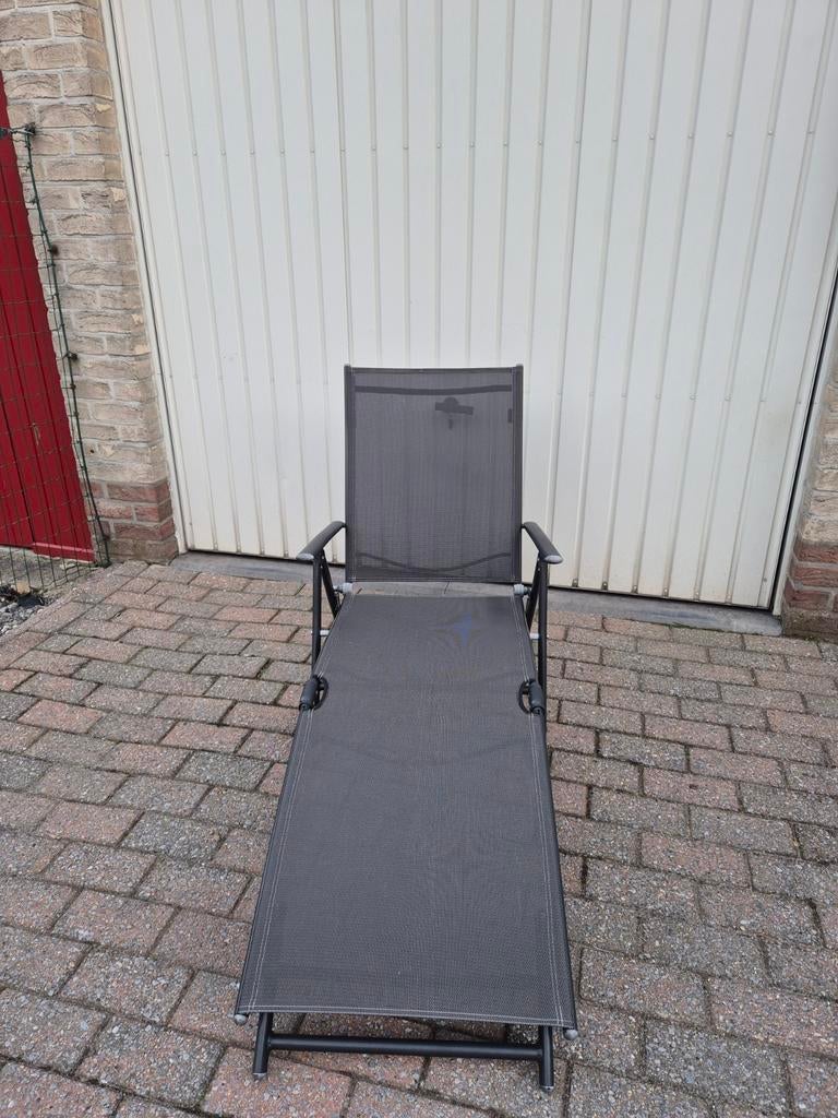 Chaises longues Florabest, Jardin & Terrasse, Chaises longues, Enlèvement, Utilisé, Métal, Réglable