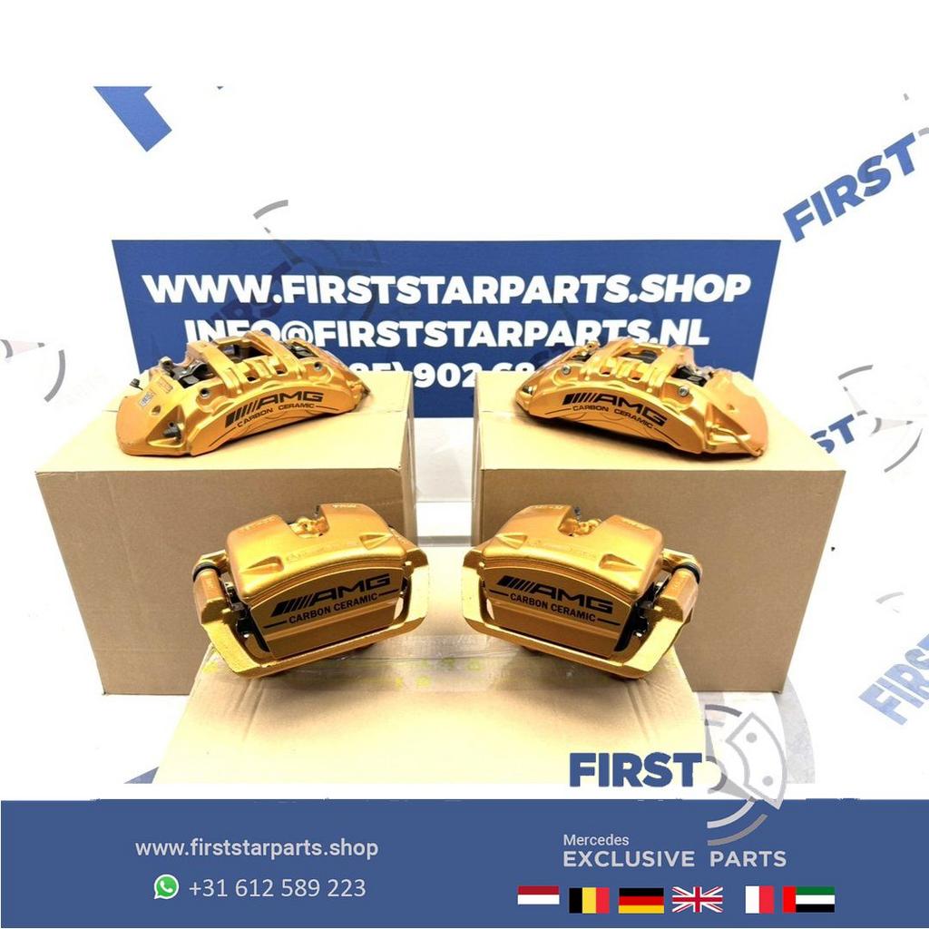 C63 E63 CLS63 GT63 S63 G63 AMG Keramische Rem Set REMKLAUWEN, Auto-onderdelen, Gebruikt, -, Ophalen of Verzenden, -