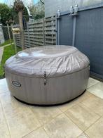 opblaasbare jacuzzi, Tuin en Terras, Ophalen, Gebruikt, Afdekzeil, Opblaasbaar