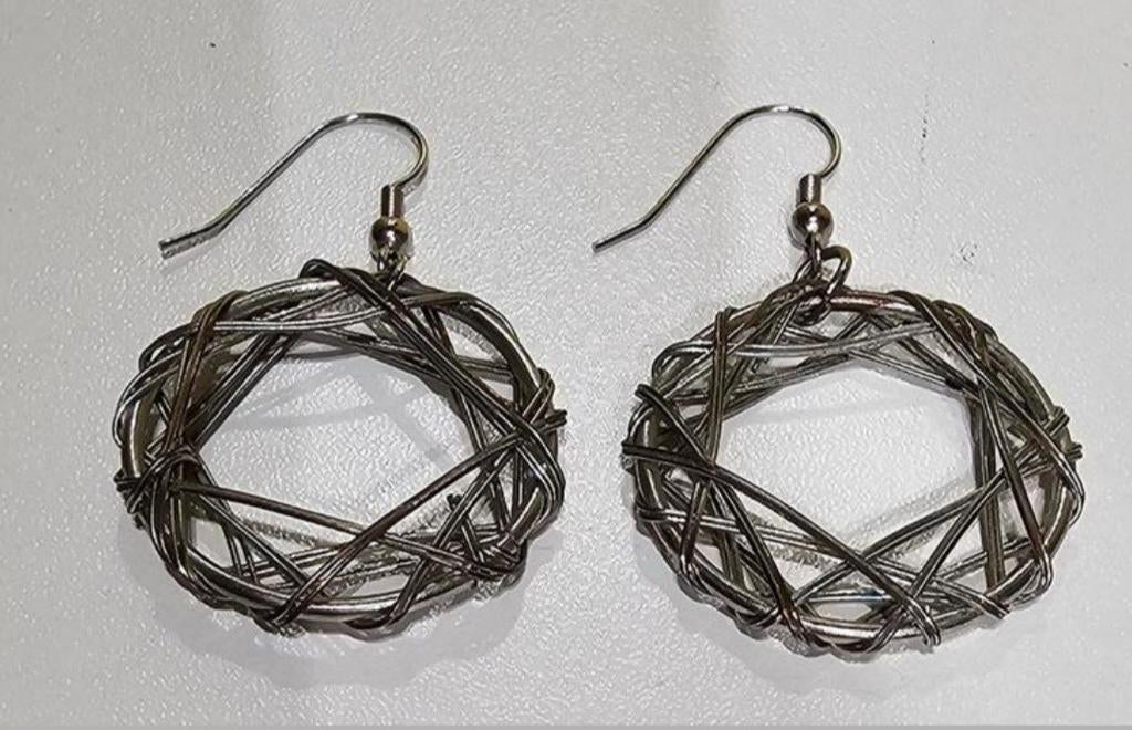 BOUCLES D'OREILLES EN ACIER INOXYDABLE, Neuf, Enlèvement ou Envoi, Autres couleurs, Autres matériaux