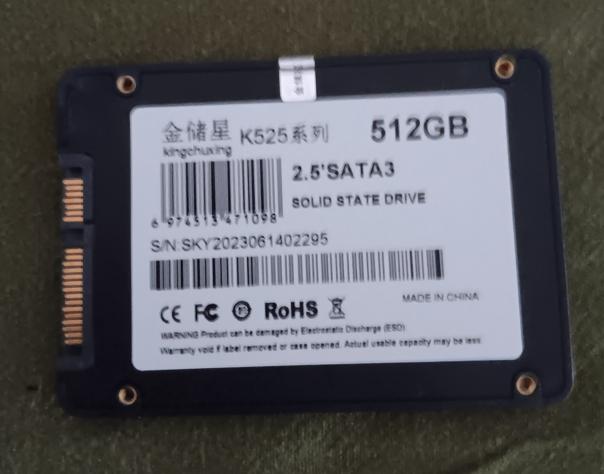 512 gb ssd, Computers en Software, Harde schijven, Nieuw, Ophalen of Verzenden, 512gb, SSD