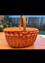 Picknickmandje, Hobby en Vrije tijd, Picknickmanden, Ophalen, Zo goed als nieuw