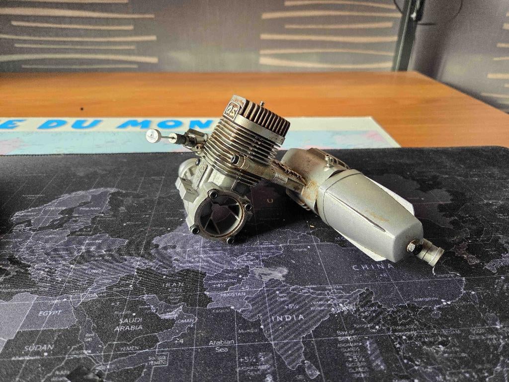 OS max 55 AX  9 cc Moteur nitro 2, Ophalen of Verzenden, Gebruikt, Nitro