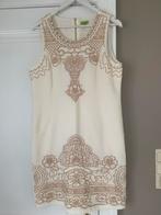 Jurk kleedje K- Design L beige gevoerd als nieuw, Ophalen of Verzenden, Beige