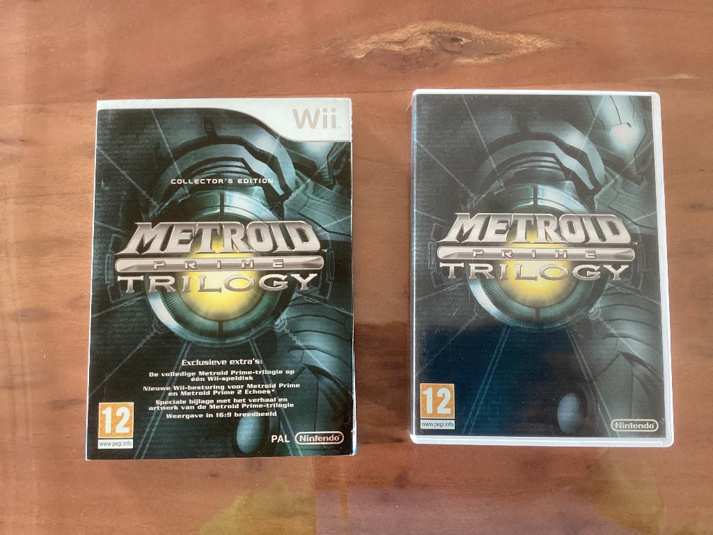 Metroid Prime Trilogy nintendo Wii collectors edition CIB, Games en Spelcomputers, Ophalen of Verzenden, Gebruikt