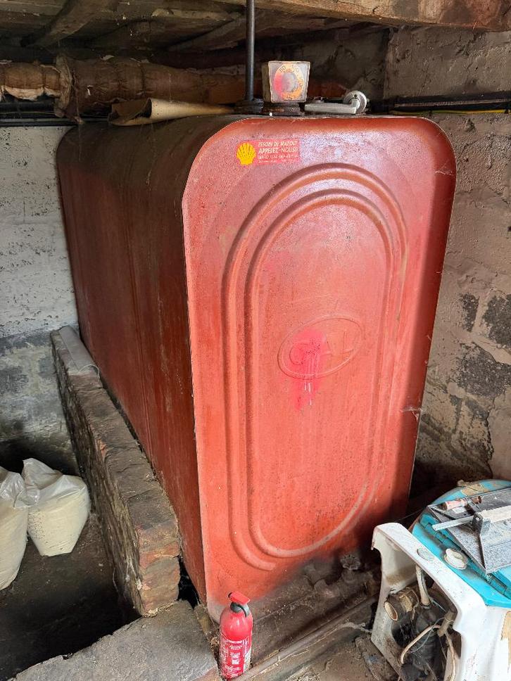 cuve à mazout, Bricolage & Construction, Chauffage & Radiateurs, Utilisé, Autres types, 80 cm ou plus, 60 à 150 cm, Enlèvement