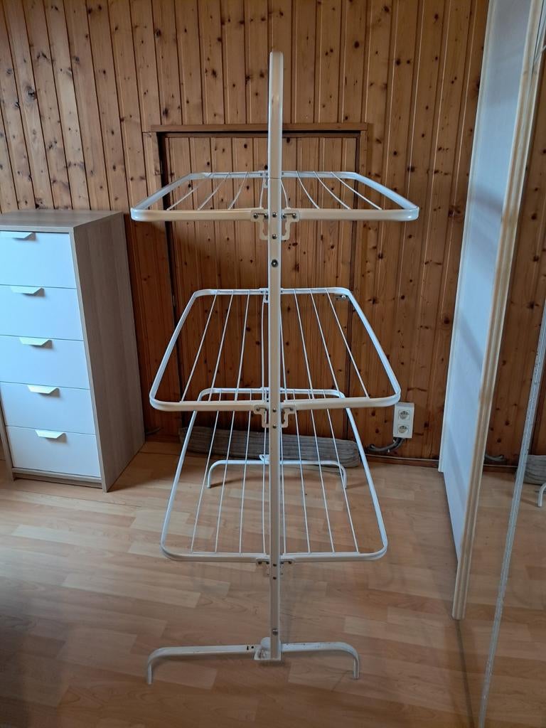 Séchoir à linge en aluminium à 3 couches - 1,5 H - 100 B, Enlèvement