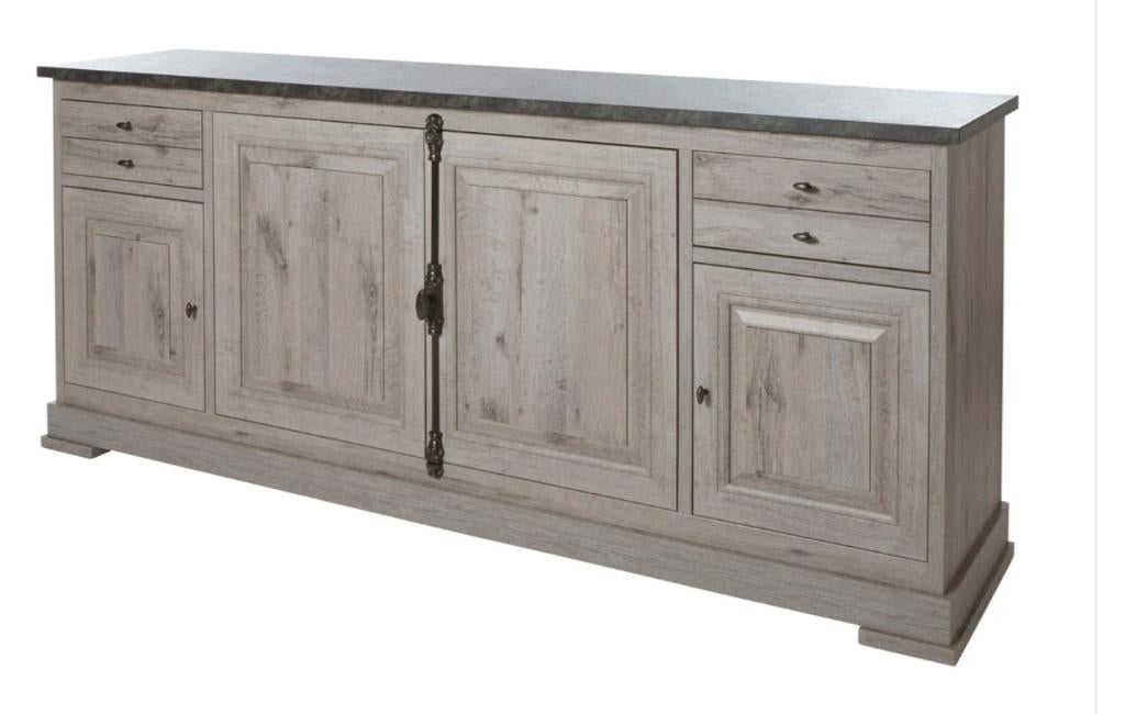 Dressoir & Kolomkast & Vitrinekast, Ophalen, Zo goed als nieuw, Met deur(en)