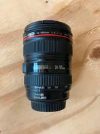 Canon lens EF 24-105 1:4 L, Audio, Tv en Foto, Foto | Lenzen en Objectieven, Ophalen, Gebruikt, Macrolens, Zoom