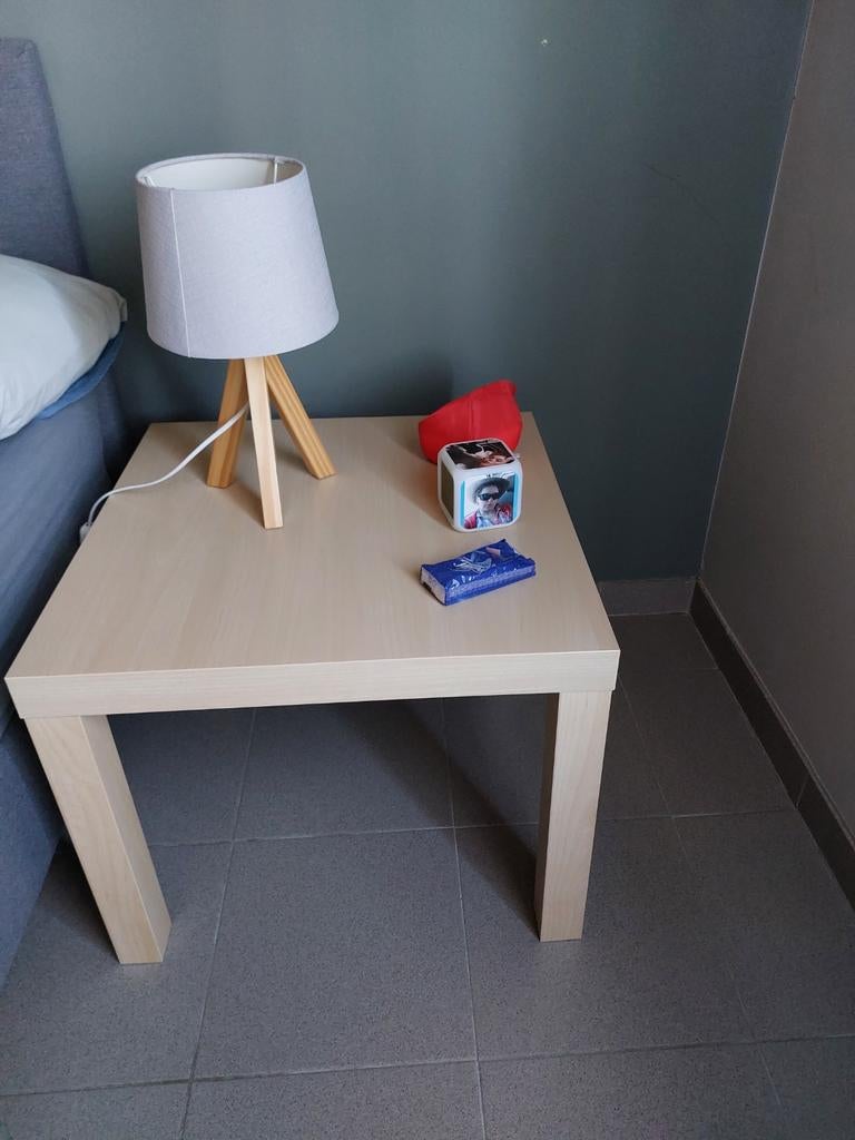 Petite table d'appoint, Maison & Meubles, Enlèvement ou Envoi, Moins de 55 cm, Landelijk, Bois