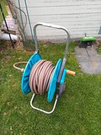 Gardena enrouleur et  tuyau arrosage jardin, Jardin & Terrasse, Enlèvement, Utilisé