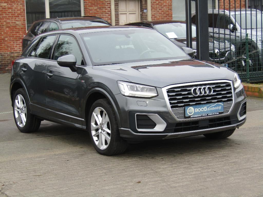 Audi Q2 1.4 TFSI S-Line, Auto's, Audi, Voorwielaandrijving, 4 cilinders, Leder en Stof, Parkeersensor