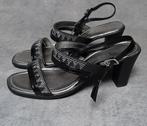 Cypres/Sandalen met hak/Maat 37, Kleding | Dames, Ophalen of Verzenden, Zwart