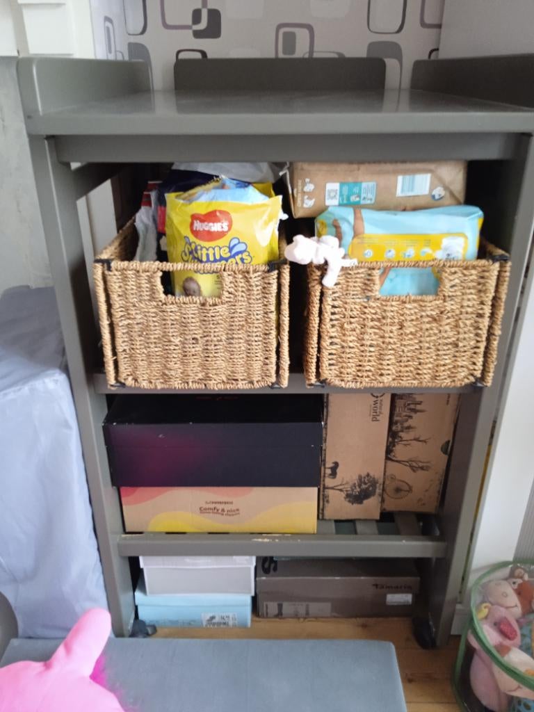 Verzorgingstafel met mandjes, Kinderen en Baby's, Ophalen, Gebruikt, Overige typen