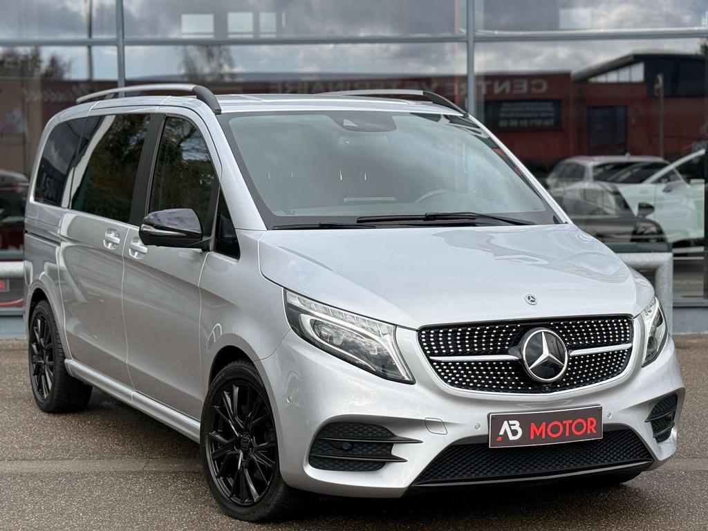Mercedes-Benz V-Klasse 300 d 4-Matic PACK AMG 7PL AUTO LED G, Autos, Mercedes-Benz, Cuir, Argent ou Gris, 176 kW, Euro 6