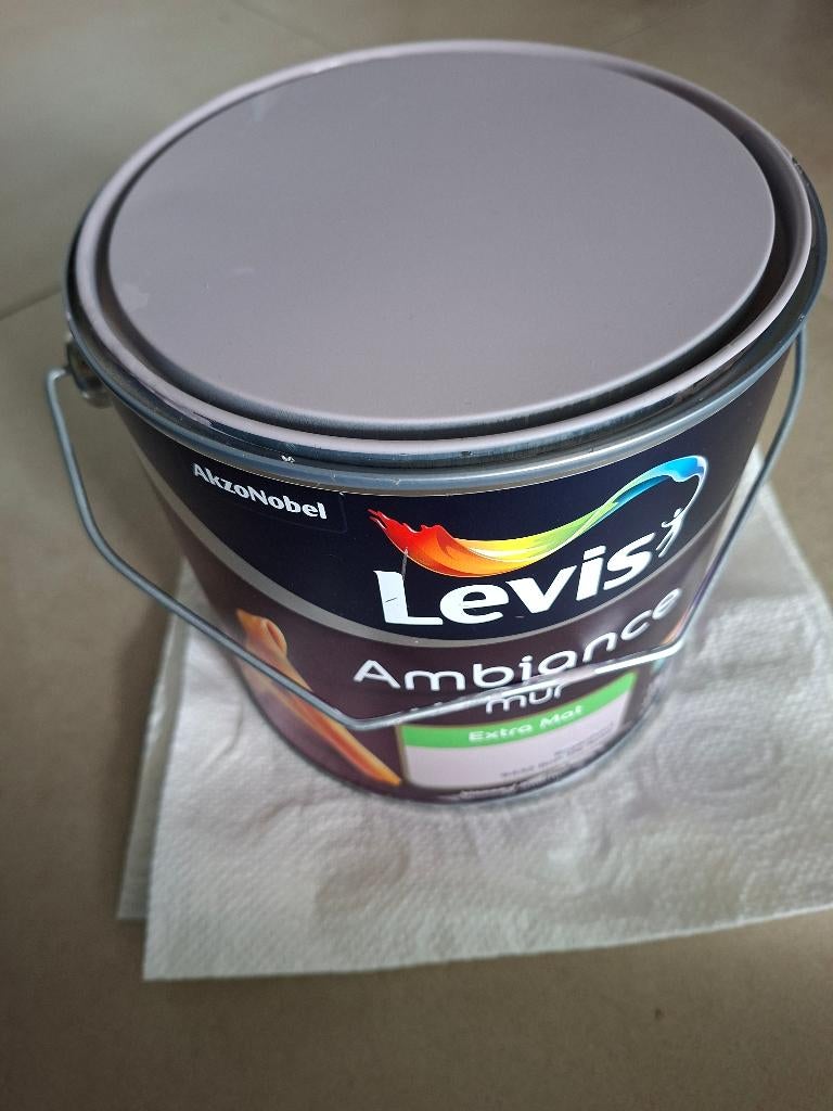 Levis Ambiance muur extra mat Rozenhout, Bricolage & Construction, Peinture, Vernis & Laque, Moins de 5 litres, Rose, Comme neuf