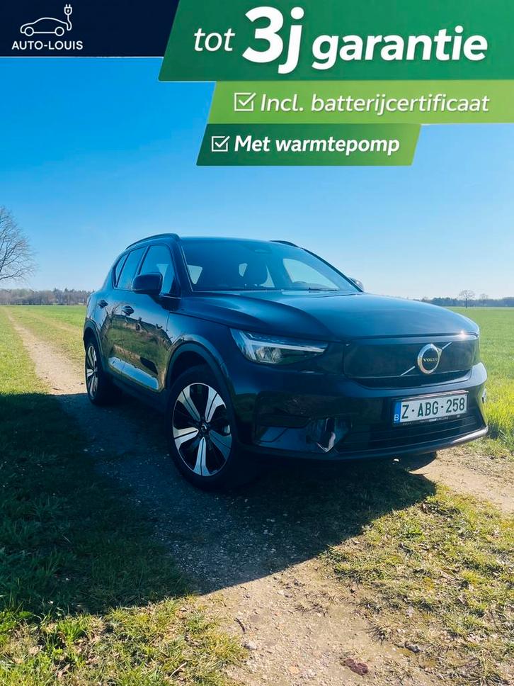 Volvo XC40 Recharge – Facelift 2023 | 35.000 km | Warmtepomp, Auto's, Volvo, Bedrijf, XC40, ABS, Achteruitrijcamera, Adaptieve lichten
